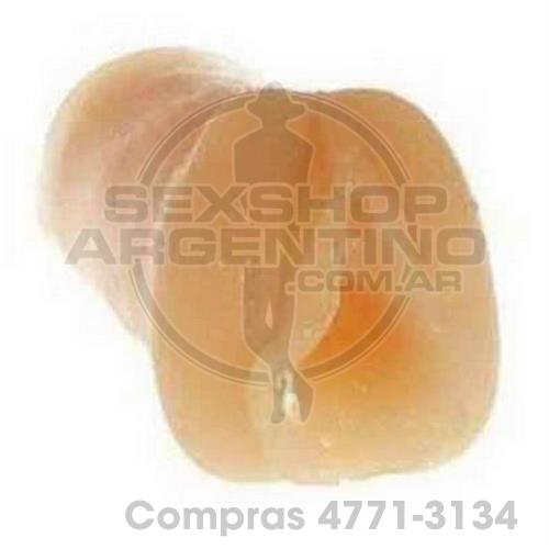 - Masturbador con forma de vagina en silicona - 0136-3 - Masturbador con forma de vagina en silicona