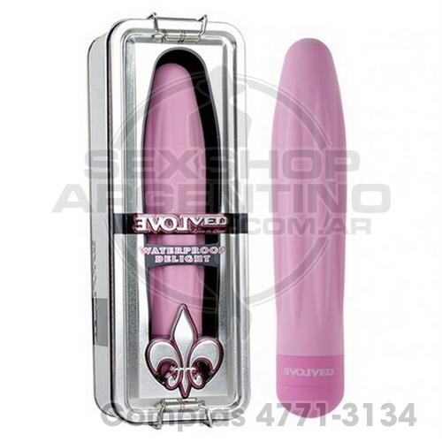 - Vibrador Flor De Liz Celeste Torneada - BU0001 - Vibrador Flor De Liz Celeste Torneada