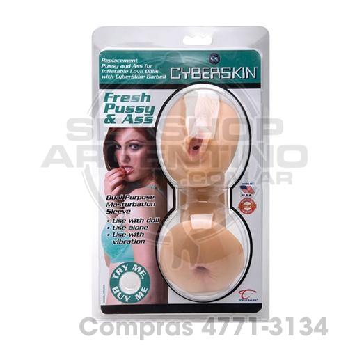 - Vagina y Ano Ciber Skin Rubia - BU0498-6 - Vagina y Ano Ciber Skin Rubia