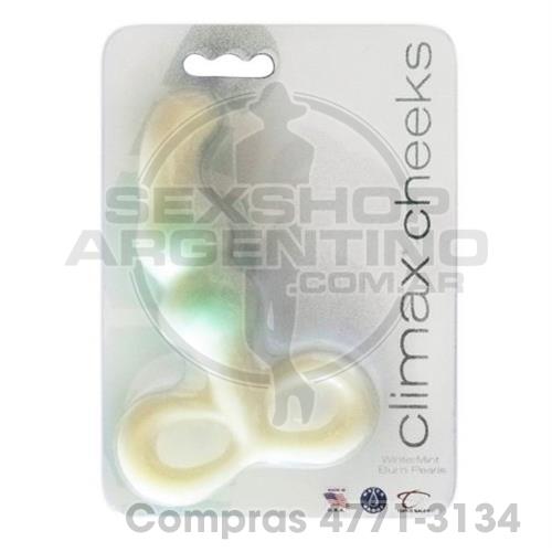 - Dilatador anal y prostático con agarre Winter Mint - BU2000038 - Dilatador anal y prostático con agarre Winter Mint
