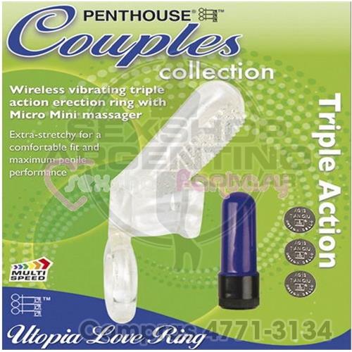 - Anillo para retrasar la eyaculación con vibración penthouse - BU9503-6 - Anillo para retrasar la eyaculación con vibración penthouse