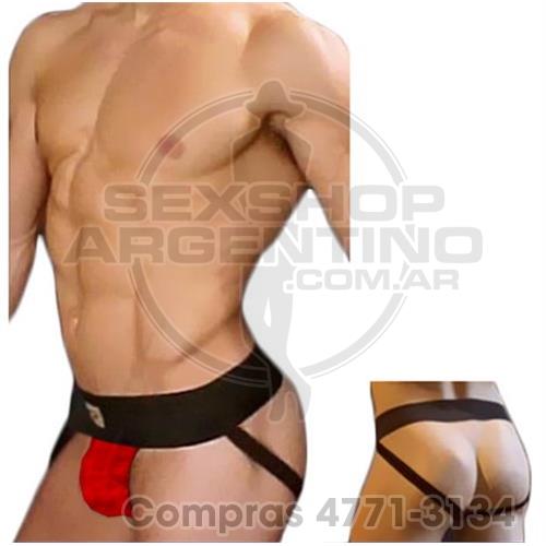 - Suspensor Clasico Rojo Masculino - E104R - Suspensor Clasico Rojo Masculino