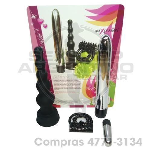- Kit Completo rígido - anal y anillo - IMA228 - Kit Completo rígido - anal y anillo