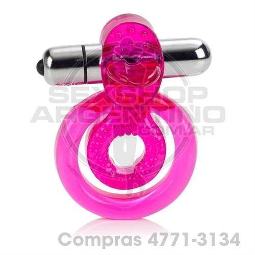 - Anillo doble extra orgasmo con vibro - IMA6 - Anillo doble extra orgasmo con vibro