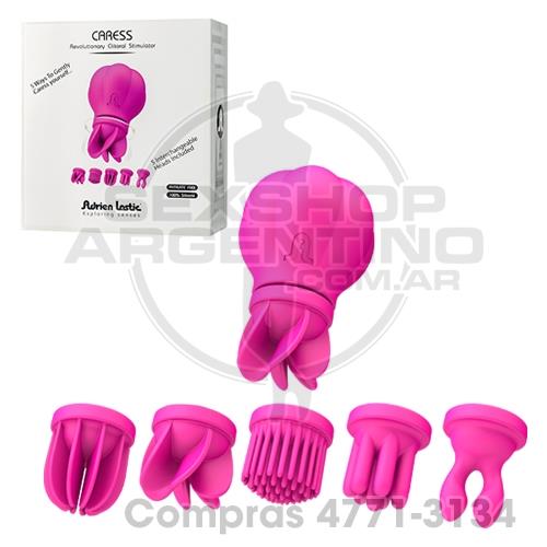 - Vibrador con accesoris estimulantes - SS-AD-11091 - Vibrador con accesoris estimulantes