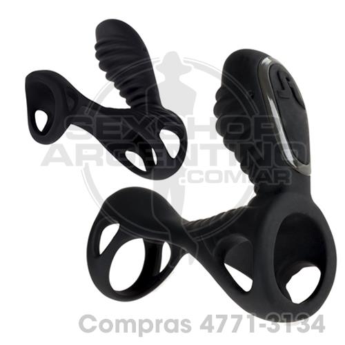 - Gladiator anillo doble estimulacion vaginal y clitorial USB - SS-AD-306292 - Gladiator anillo doble estimulacion vaginal y clitorial USB