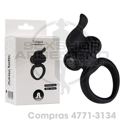 - Lingus Anillo vibrador con estimulador de clitoris - SS-AD-30649 - Lingus Anillo vibrador con estimulador de clitoris
