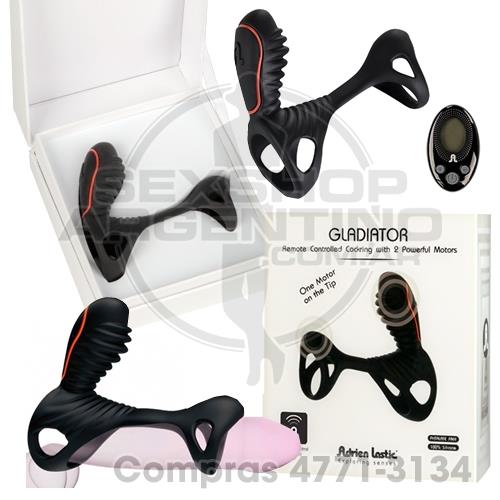 - Gladiator max anillo doble estimulacion vaginal y clitorial USB - SS-AD-306599 - Gladiator max anillo doble estimulacion vaginal y clitorial USB