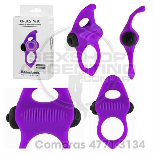 - Anillo vibrador con estimulador de clitoris - SS-AD-30723 - Anillo vibrador con estimulador de clitoris