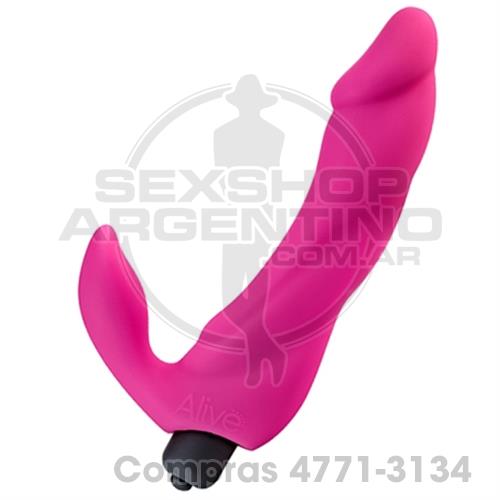 - Doble estimulador con vibracion - SS-AL-20481 - Doble estimulador con vibracion