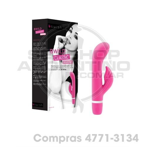 - Vibrador con estimulador punto G y clítoris con 2 motores - SS-BW-0668 - Vibrador con estimulador punto G y clítoris con 2 motores