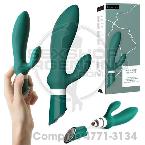 - Vibrador con estimulador de clitoris siliconado - SS-BW-1030 - Vibrador con estimulador de clitoris siliconado