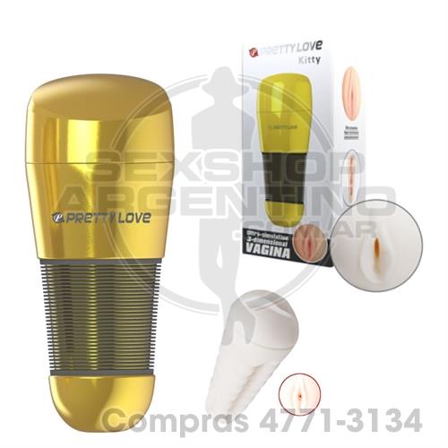 - Masturbador masculino forma de vagina - SS-PL-00900-49 - Masturbador masculino forma de vagina