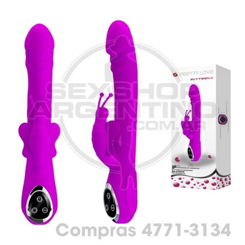 - Vibrador con estimulador de 12 funciones y 7 rotaciones. Carga USB - SS-PL-014123-1 - Vibrador con estimulador de 12 funciones y 7 rotaciones. Carga USB