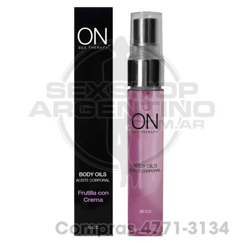 - Aceite corporal Frutilla con Crema - Aceite corporal Frutilla con Crema
