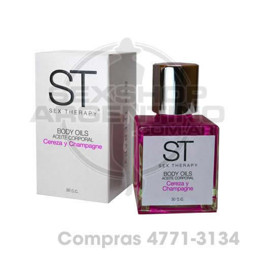 - Aceite para masajes Cereza y Champagne - Aceite para masajes Cereza y Champagne