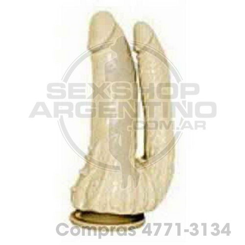 - Consolador Siliconado Doble Sopapa