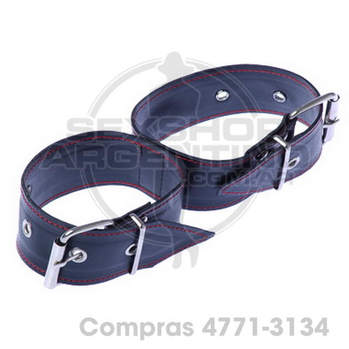 - Esposas Fijas De Cuero