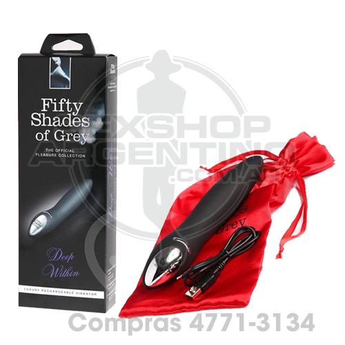 - Fifty Shades of Grey Deep Within Luxury Rechargeable Vibrator - Fifty Shades of Grey Deep Within Luxury Rechargeable Vibrator