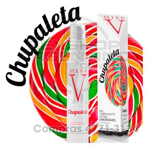 - Gel lubricante sabor Chupaleta - Gel lubricante sabor Chupaleta