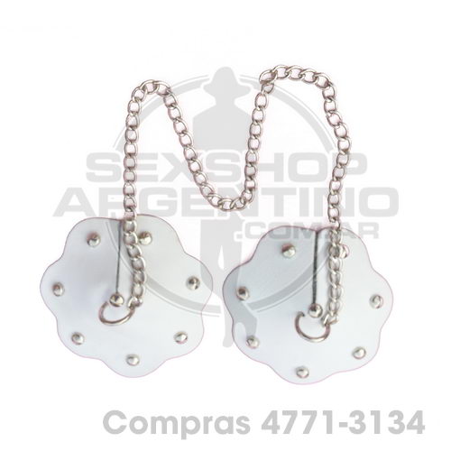 - Pezonera Con Cadena Blanca