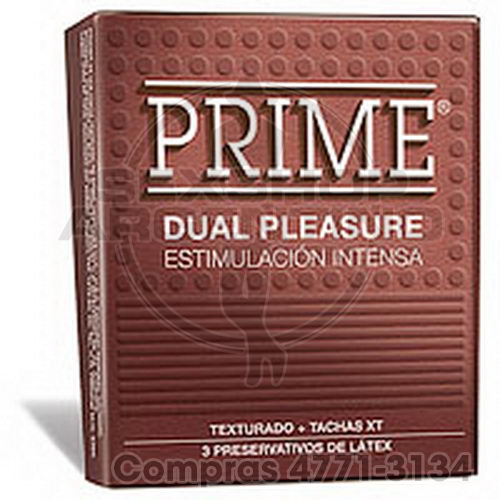 - Preservativo Prime Dual Pleasure - Preservativo Prime Dual Pleasure