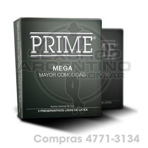 - Preservativo Prime Mega - Preservativo Prime Mega