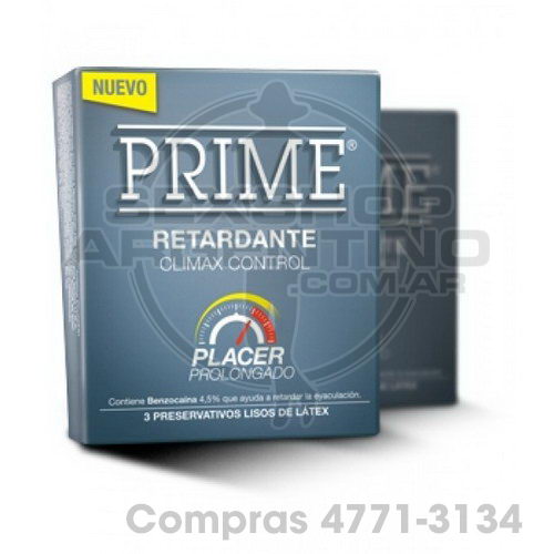 - Preservativo Prime Retardante - Preservativo Prime Retardante