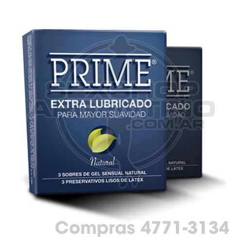 - Preservativos Prime Extra Lubricados - Preservativos Prime Extra Lubricados