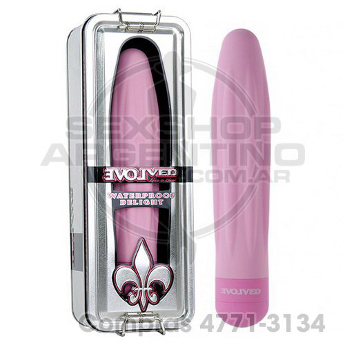 - Vibrador Flor De Liz Celeste Torneada